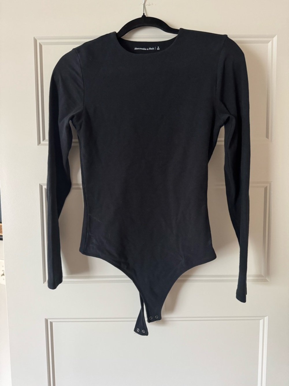 🖤 abercrombie and fitch 🖤 long sleeve black bodysuit - size s